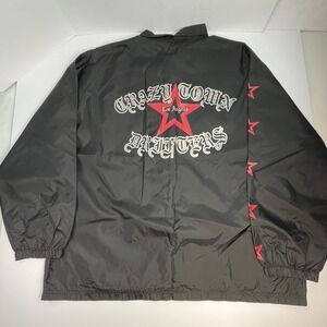 Vintage Crazy Town Drifters Band Jacket Size 2XL Giant Tag Rare Metal Grunge Y2K